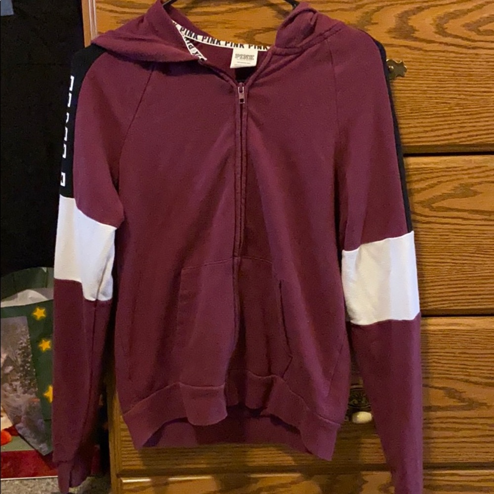 PINK Zip up hoodie